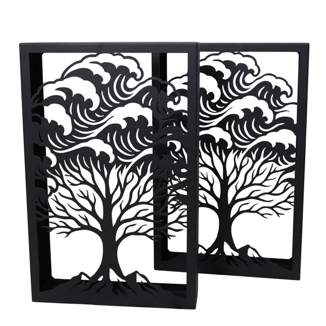 Tree of Life Metal Table Legs – Nature-Inspired Steel Base | Handmade Industrial Furniture Frame