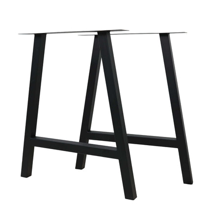 A-Frame Metal Table Legs Set Steel Base for Dining Tables - Metaloslav 