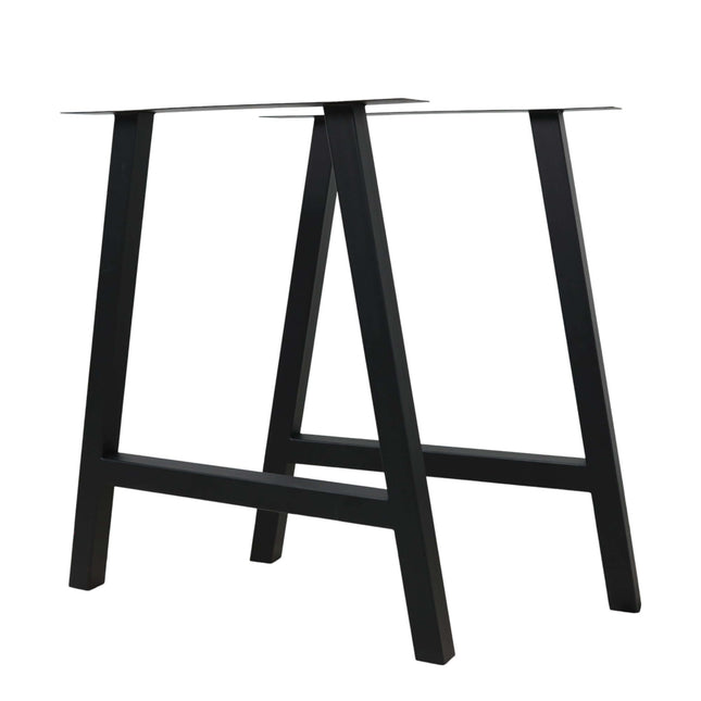 A-Frame Metal Table Legs Set Steel Base for Dining Tables - Metaloslav 