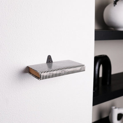 Hanging Cat Metal Invisible Bookshelf Wall Mounted Steel Shelf - Metaloslav 