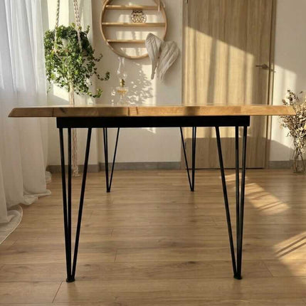 Hairpin Metal Table Legs Set for Dining Table and Desk - Metaloslav 