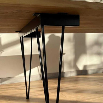 Hairpin Metal Table Legs Set for Dining Table and Desk - Metaloslav 