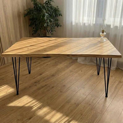 Hairpin Metal Table Legs Set for Dining Table and Desk - Metaloslav 