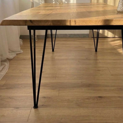 Hairpin Metal Table Legs Set for Dining Table and Desk - Metaloslav 