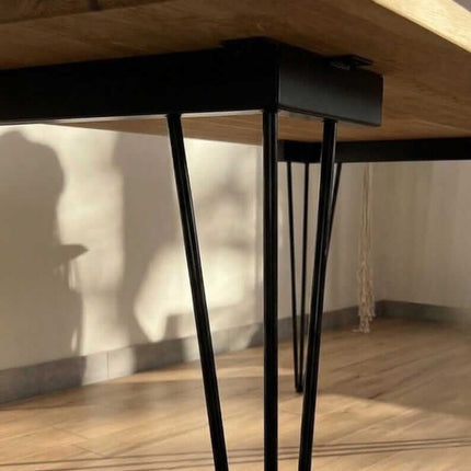 Hairpin Metal Table Legs Set for Dining Table and Desk - Metaloslav 