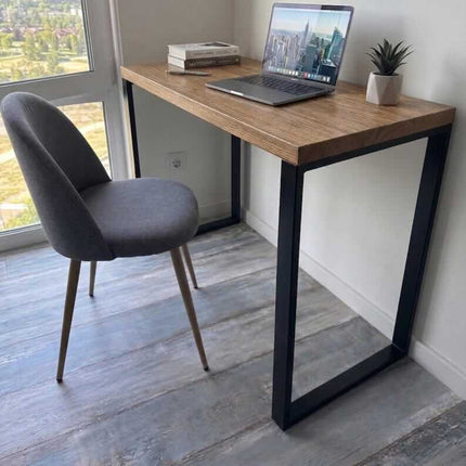 Trapezoid Metal Table Legs Set of 2 for Dining Table DIY - Metaloslav 