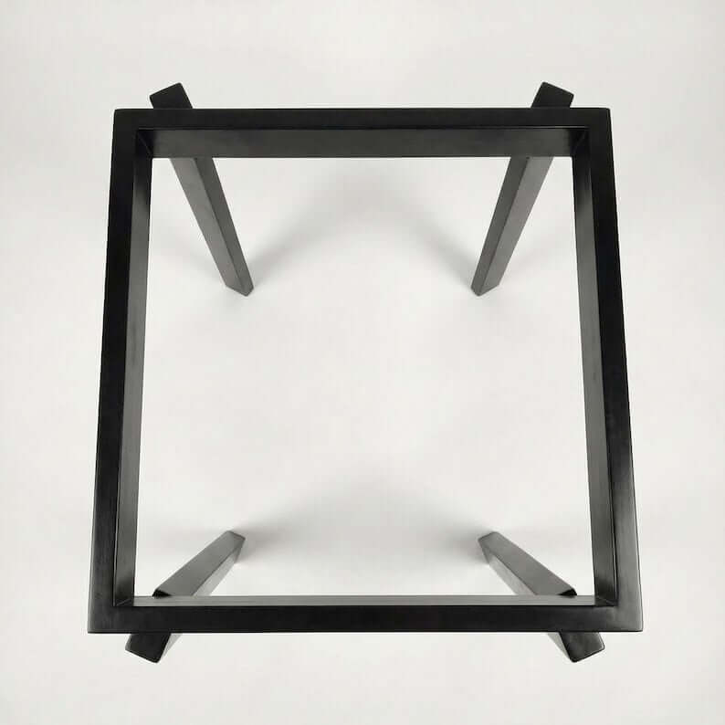 Square Metal Table Base for Dining Tables and DIY Furniture - Metaloslav 