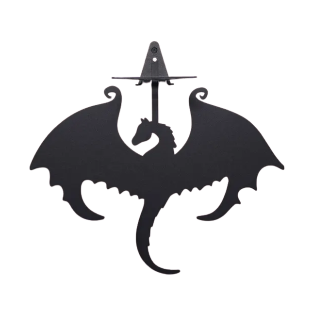 Dragon Invisible Bookshelf Wall Mount Steel Floating Book Holder