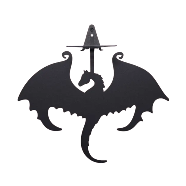 Dragon Invisible Bookshelf Wall Mount Steel Floating Book Holder