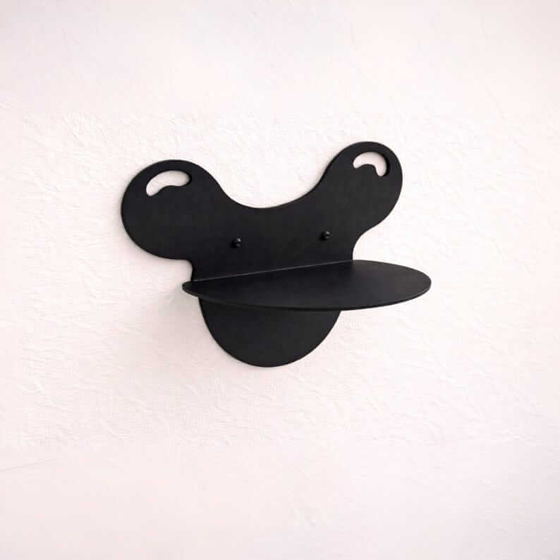 Bubble Metal Wall Shelf with Single Floating Display Platform - Metaloslav 