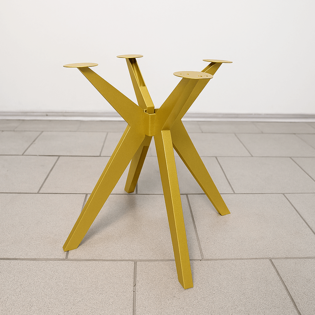 Metal Table Legs – Spider Steel Base for Dining & Coffee Tables