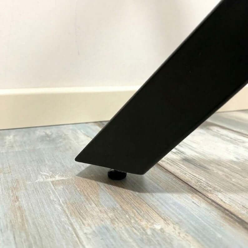 X-Shaped Metal Table Base for Round Dining Tables - Metaloslav 