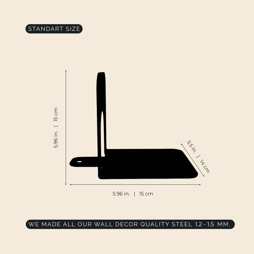 Metal Bookends Size