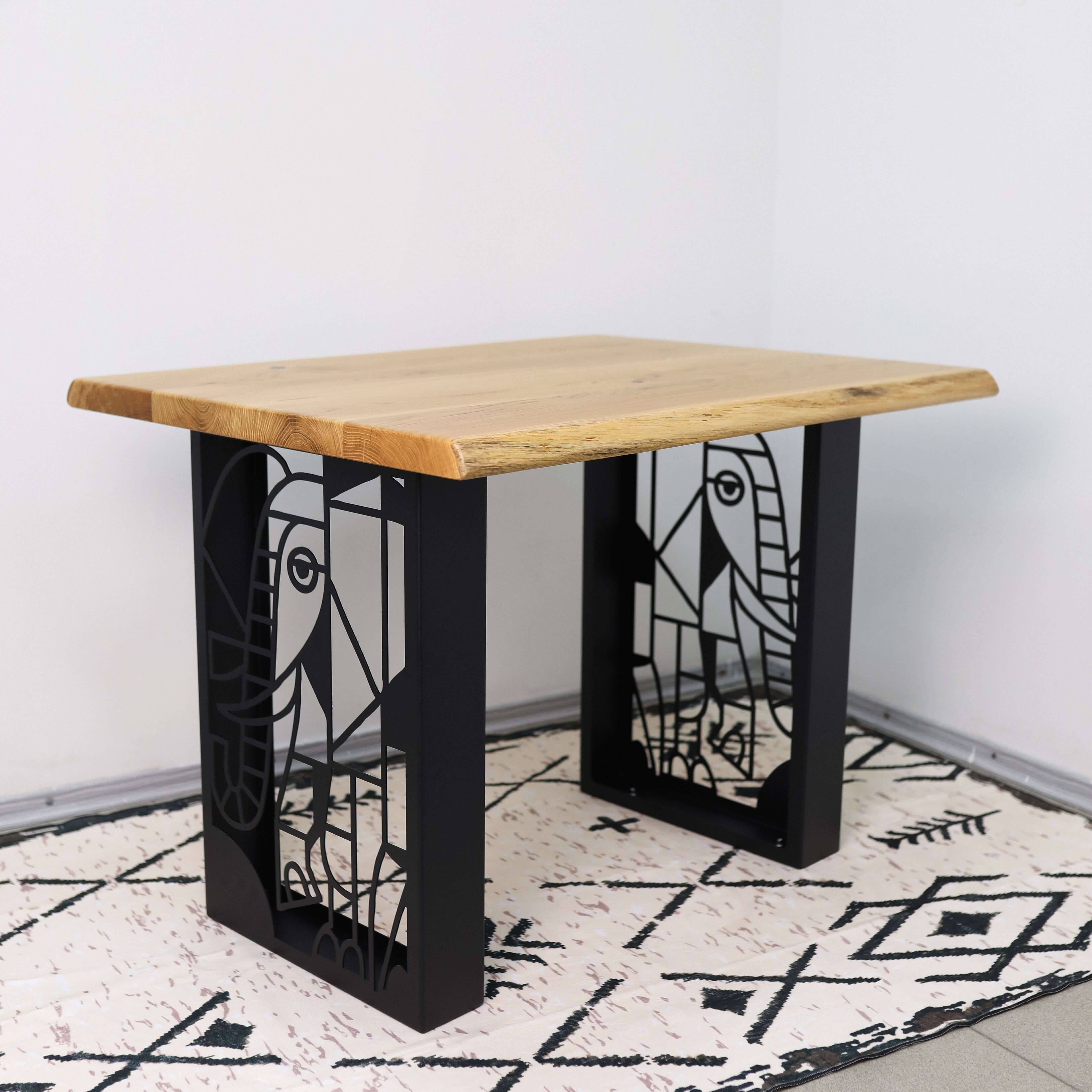 Metal Table Legs – Elephant Steel Base for Coffee & Dining Tables