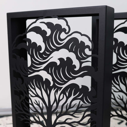 Metal Table Legs – Tree of Life Steel Base for Dining & Coffee Tables