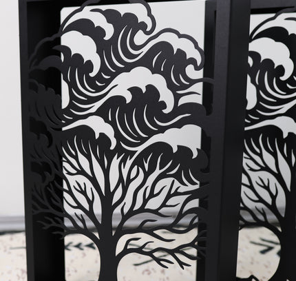 Tree of Life Metal Table Legs – Nature-Inspired Steel Base | Handmade Industrial Furniture Frame
