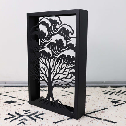 Metal Table Legs – Tree of Life Steel Base for Dining & Coffee Tables