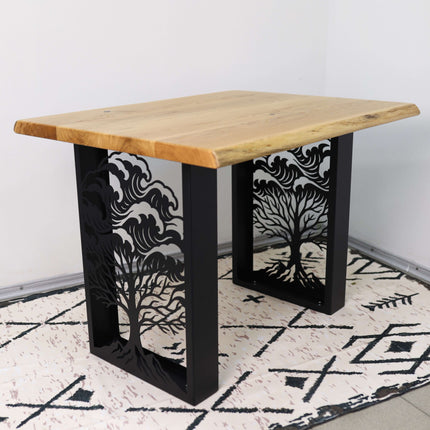 Metal Table Legs – Tree of Life Steel Base for Dining & Coffee Tables