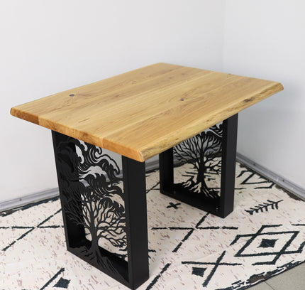 Tree of Life Metal Table Legs – Nature-Inspired Steel Base | Handmade Industrial Furniture Frame