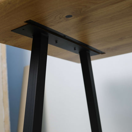 A-Frame Metal Table Legs Set Steel Base for Dining Tables - Metaloslav 