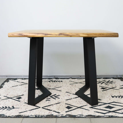 Geometric Metal Table Legs Set Steel Base for Custom Tables - Metaloslav 