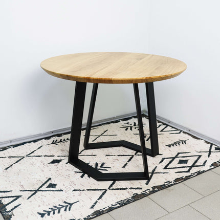 Geometric Metal Table Legs Set Steel Base for Custom Tables - Metaloslav 