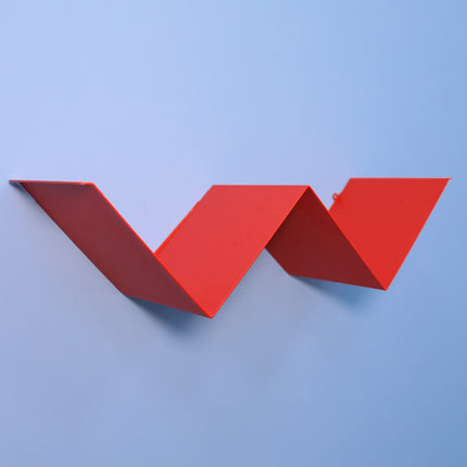 Metal Wall Shelf – Modern V-Shaped Floating Design | Minimalist Decor for Home & Office