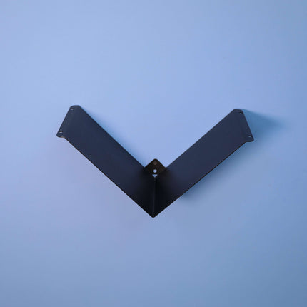 Metal Wall Shelf – Minimalist V-Shape Steel Shelf for Modern Interiors