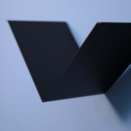 Metal Wall Shelf – Minimalist V-Shape Steel Shelf for Modern Interiors