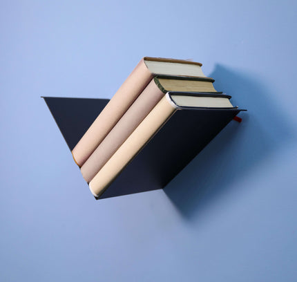 Metal floating shelf