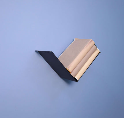 Metal floating shelf