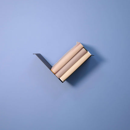 Metal Wall Shelf – Minimalist V-Shape Steel Shelf for Modern Interiors