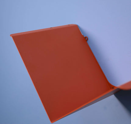 Metal floating shelf