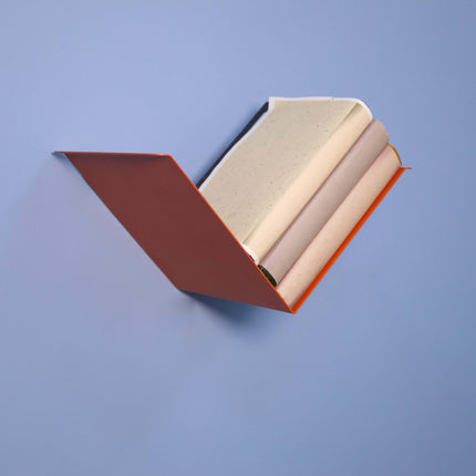 Metal Wall Shelf – Minimalist V-Shape Steel Shelf for Modern Interiors