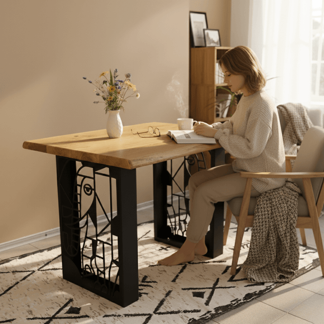 Metal Table Legs – Elephant Steel Base for Coffee & Dining Tables