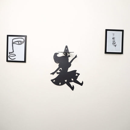 Metal Wall Shelf Book Holder – Alice Silhouette Floating Shelf