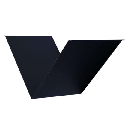 Metal floating shelf