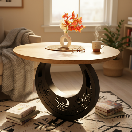 Horseshoe Metal Table Legs – Modern Steel Base | Industrial Design for Coffee & Dining Tables