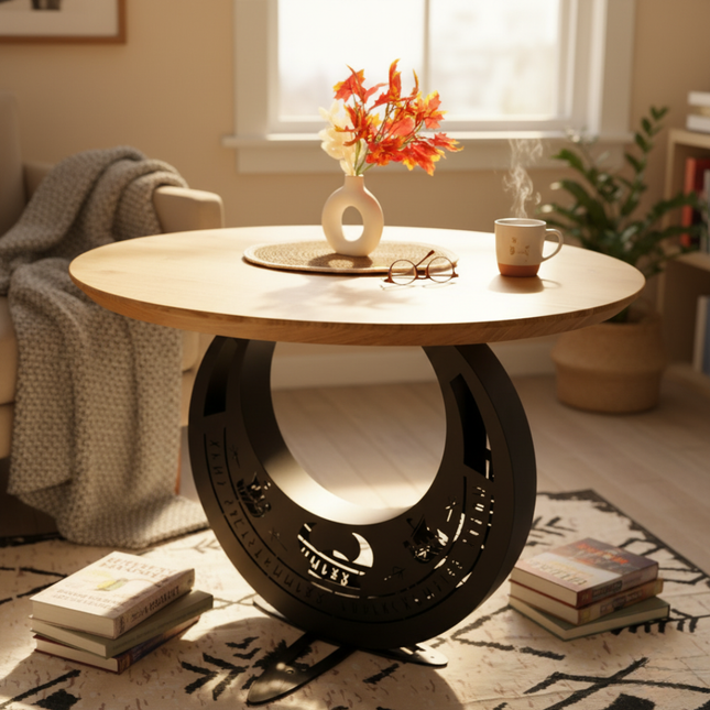 Horseshoe Metal Table Legs – Modern Steel Base | Industrial Design for Coffee & Dining Tables