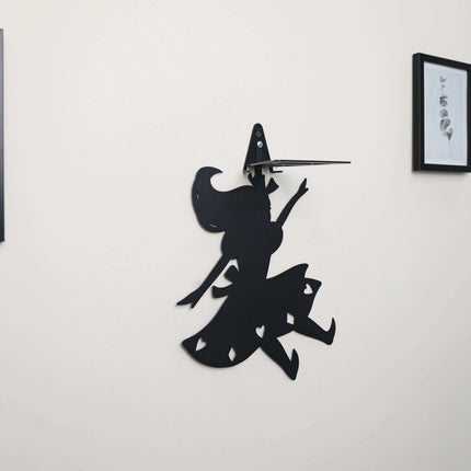 Metal Wall Shelf Book Holder – Alice Silhouette Floating Shelf