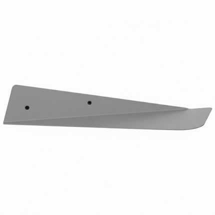 Angled Metal Floating Wall Shelf with Minimalist Steel Design - Metaloslav 