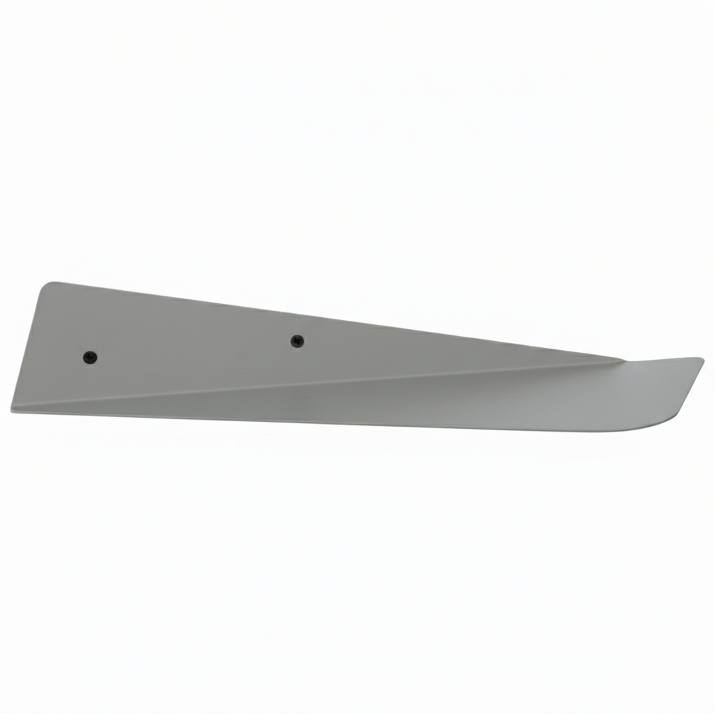 Angled Metal Floating Wall Shelf with Minimalist Steel Design - Metaloslav 