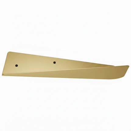Angled Metal Floating Wall Shelf with Minimalist Steel Design - Metaloslav 