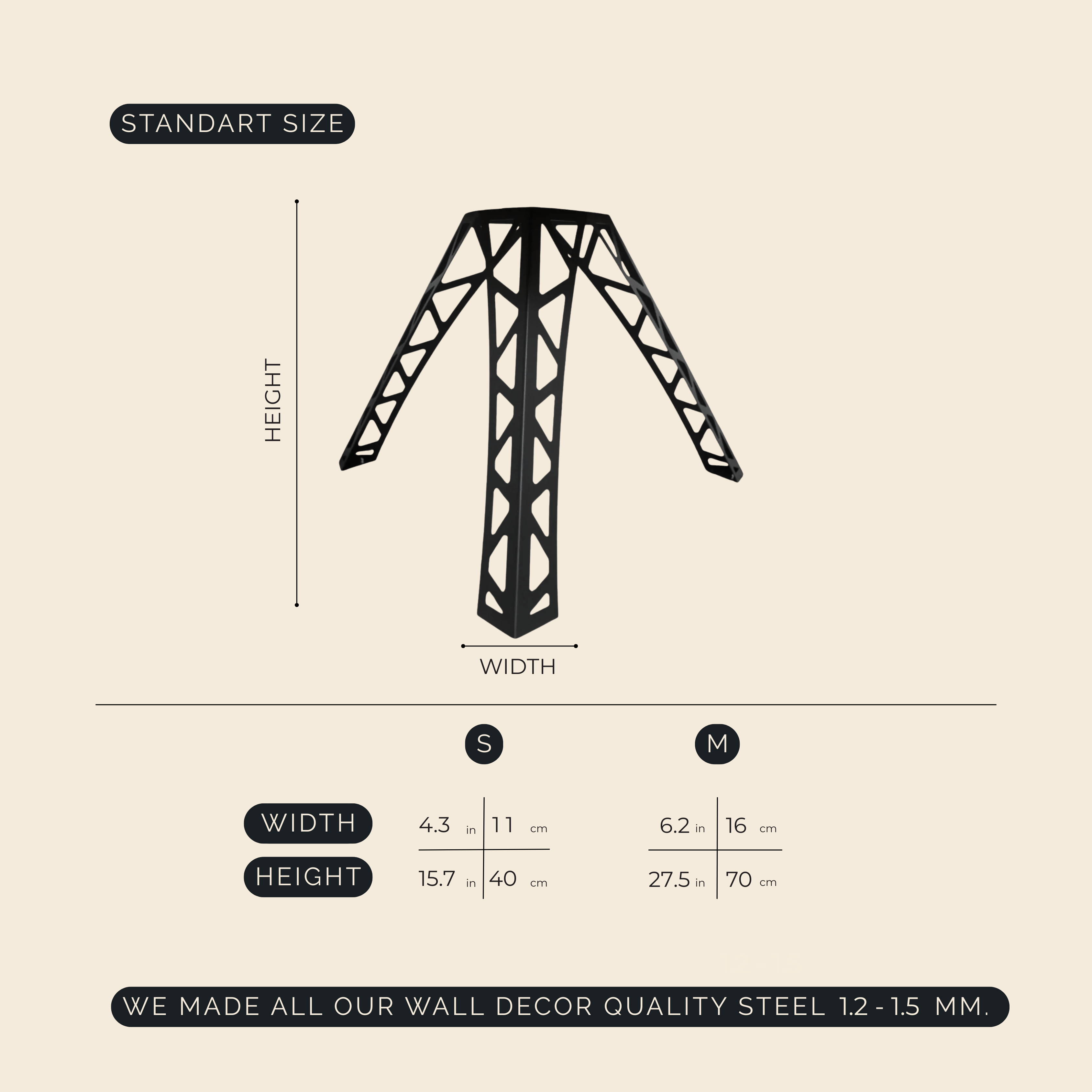 Truss-Style Metal Table Legs with Geometric Steel Frame - Metaloslav 