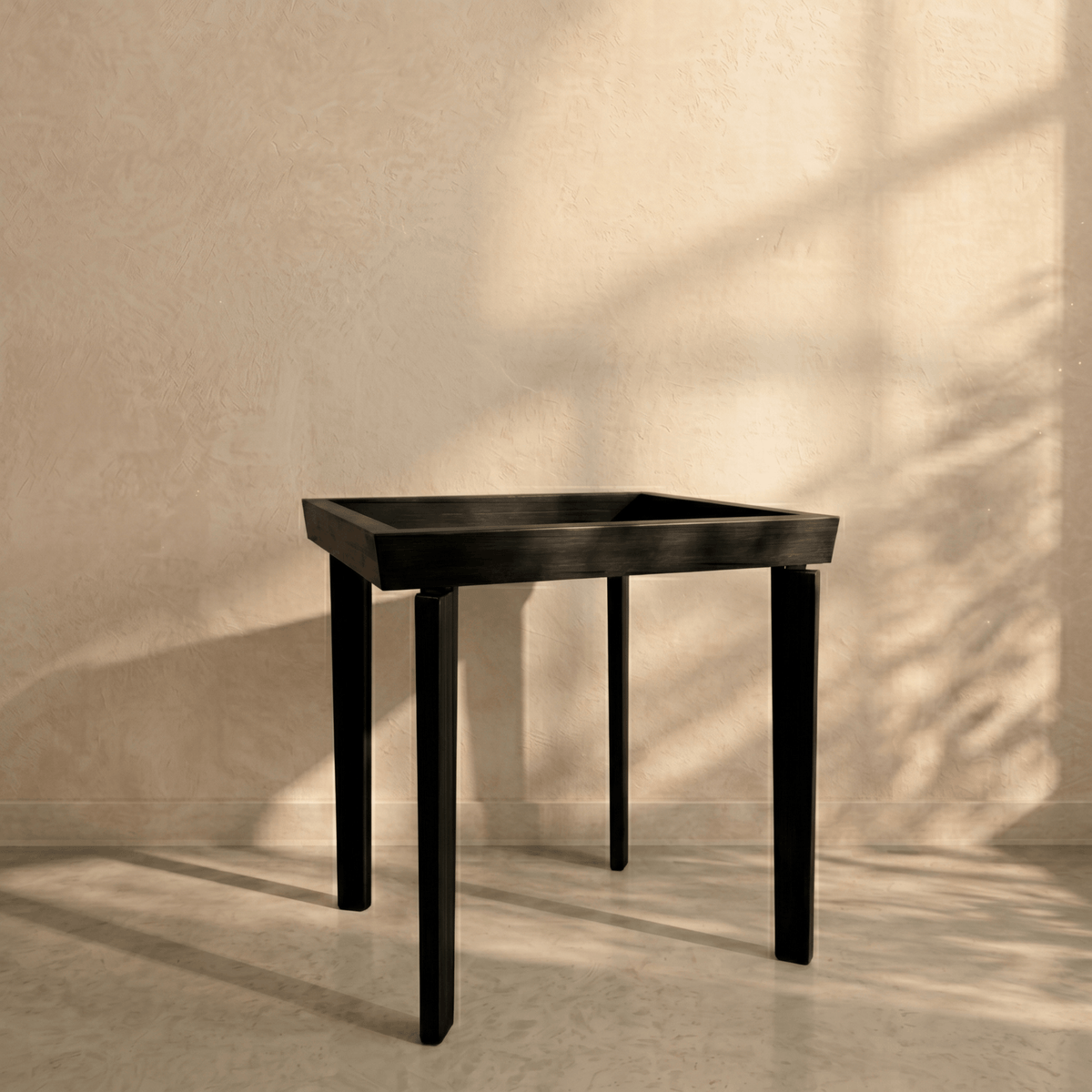 Square Metal Table Base for Dining Tables and DIY Furniture - Metaloslav 
