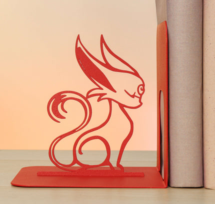 Fantasy metal bookends