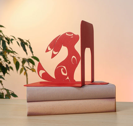 Fantasy metal bookends