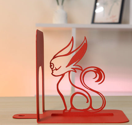 Fantasy metal bookends