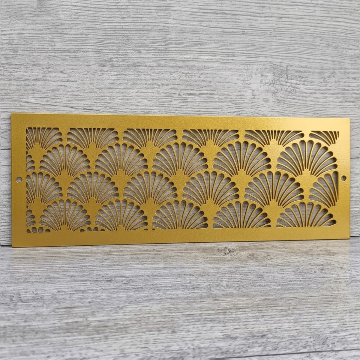 Art Deco Large Metal Vent Cover, Custom Laser Cut HVAC Grille, Decorative Wall Register