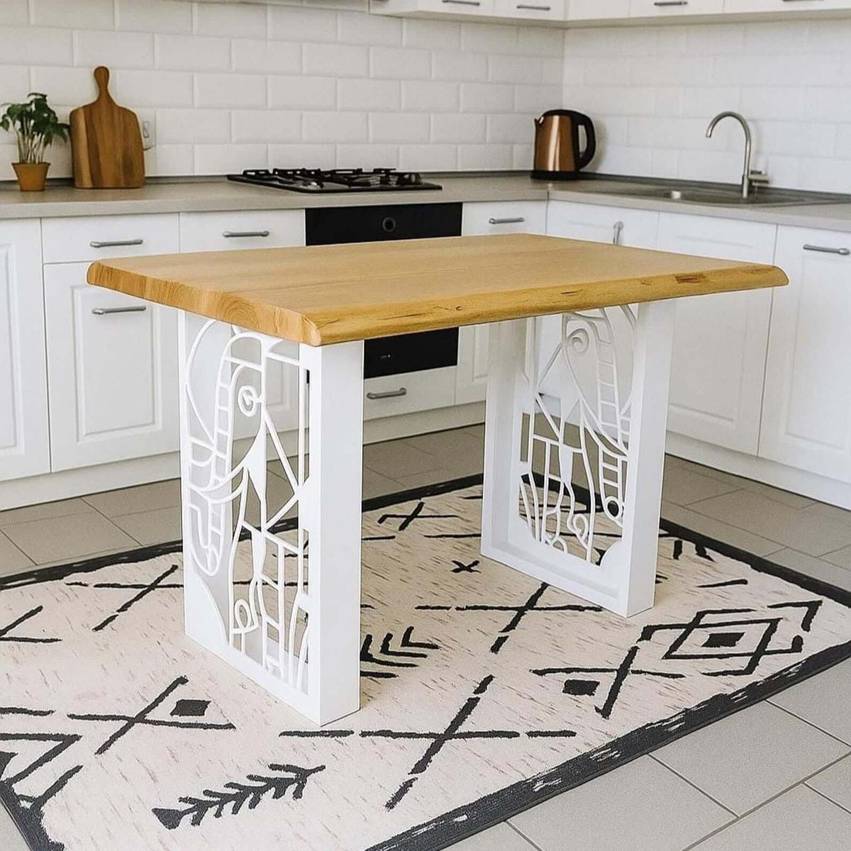 Metal Table Legs – Elephant Steel Base for Coffee & Dining Tables